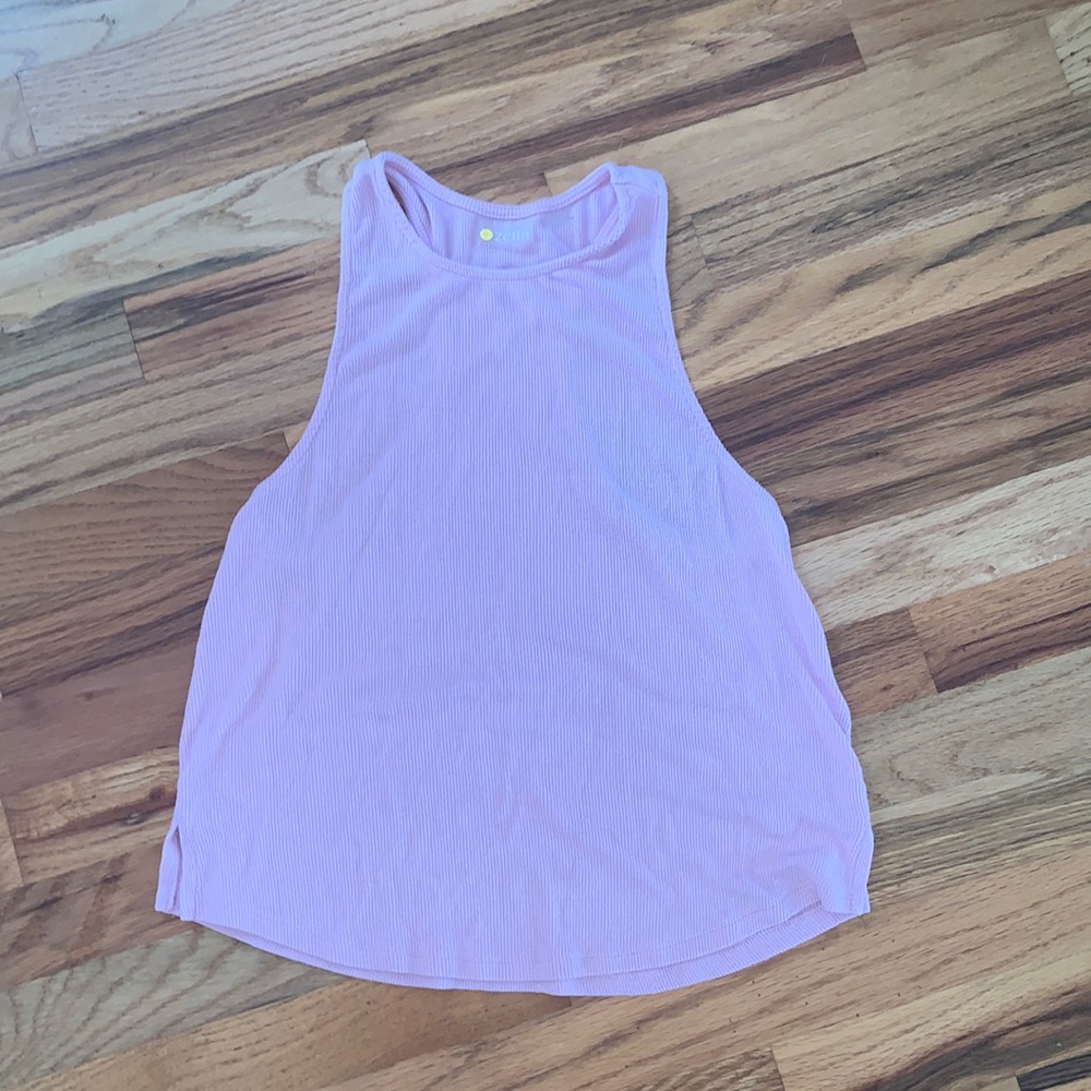Zella ribbed crop tank
